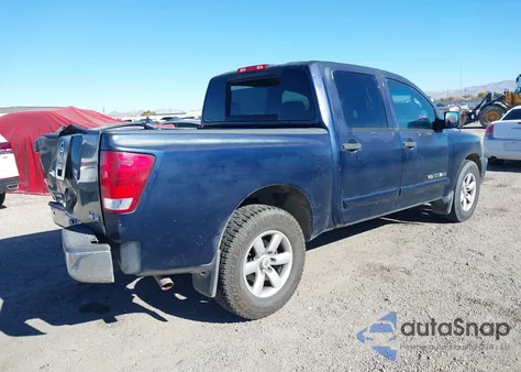2008 Nissan Titan Se from USA, damaged, VIN 1N6AA07D68N309655
